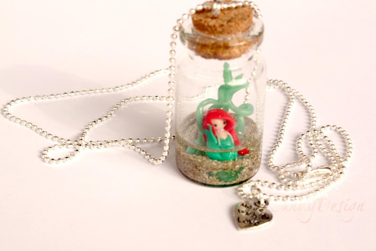 Ariel In Bottle... Necklace